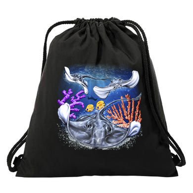 Stingrays Drawstring Bag