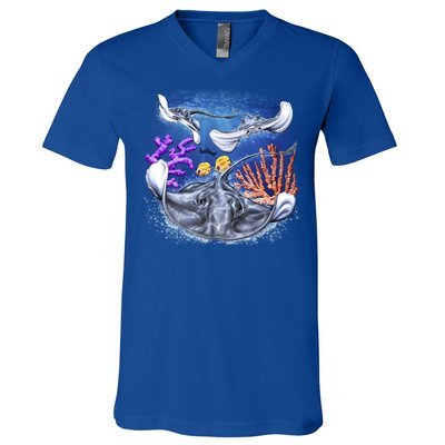 Stingrays V-Neck T-Shirt