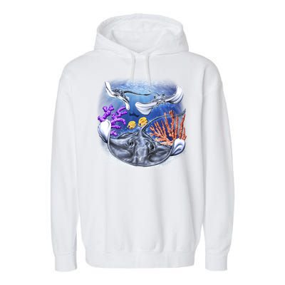 Stingrays Garment-Dyed Fleece Hoodie