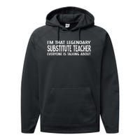 Substitute Teacher Job Title Employee Substitute Teacher Performance Fleece Hoodie