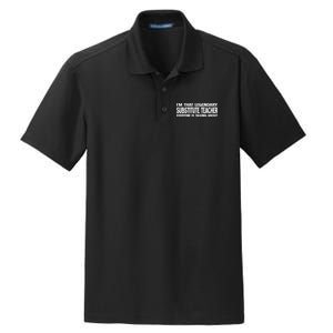 Substitute Teacher Job Title Employee Substitute Teacher Dry Zone Grid Polo