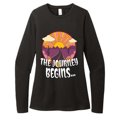 So The Journey Begins Road Trippin Tee Merch For Roadies Great Gift Womens CVC Long Sleeve Shirt