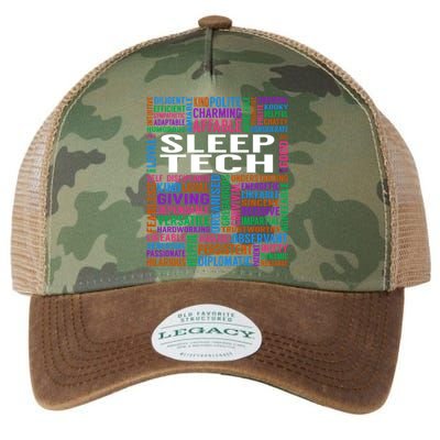 Sleep Tech Job Legacy Tie Dye Trucker Hat