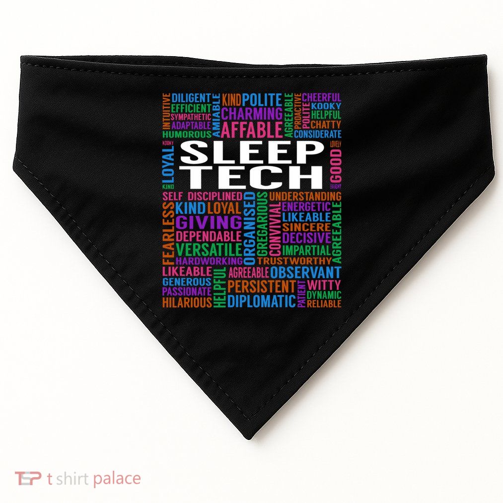 Sleep Tech Job USA-Made Doggie Bandana
