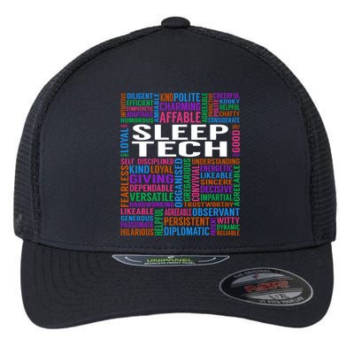 Sleep Tech Job Flexfit Unipanel Trucker Cap