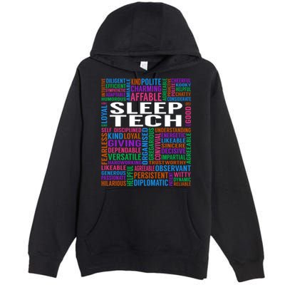 Sleep Tech Job Premium Pullover Hoodie