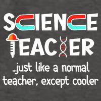 Science Teacher Just Like A Normal Teacher Funny Vector Backpack