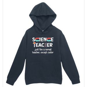 Science Teacher Just Like A Normal Teacher Funny Urban Pullover Hoodie