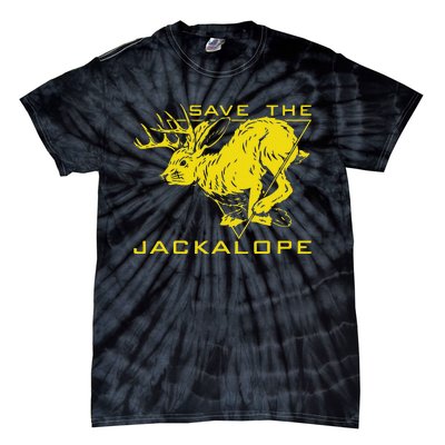 Save The Jackalope For Camping Lovers Tie-Dye T-Shirt