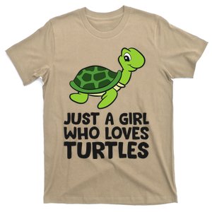 Sea Turtle Just a Who Loves Turtles T-Shirt