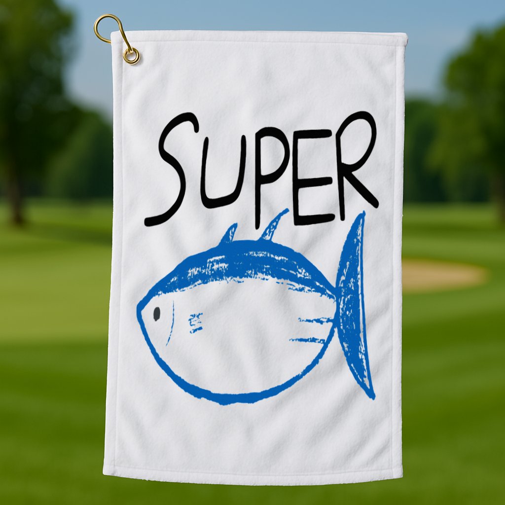 Super Tuna Jin Golf Towel