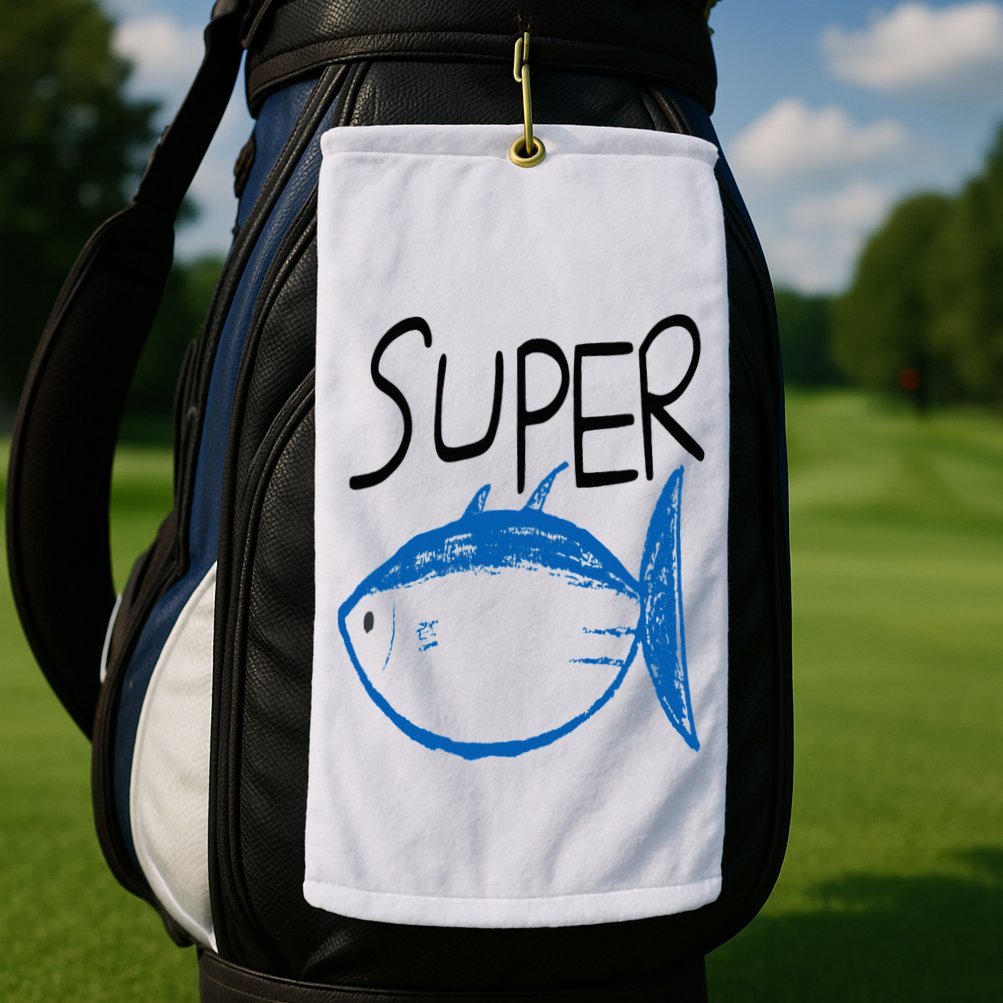 Super Tuna Jin Golf Towel