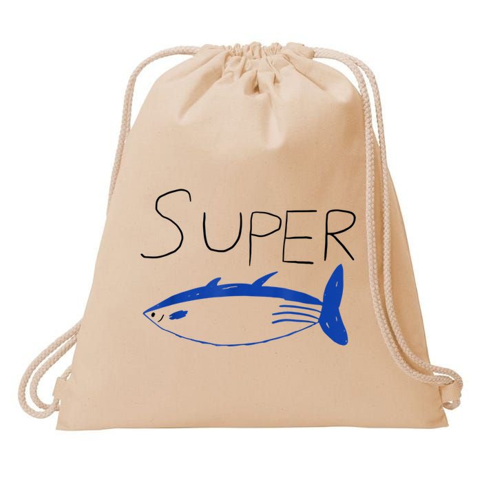 Super Tuna Jin Drawstring Bag