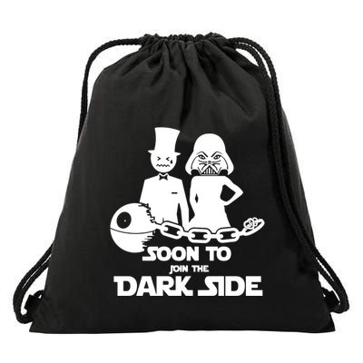 Soon To Join The Dark Side Drawstring Bag