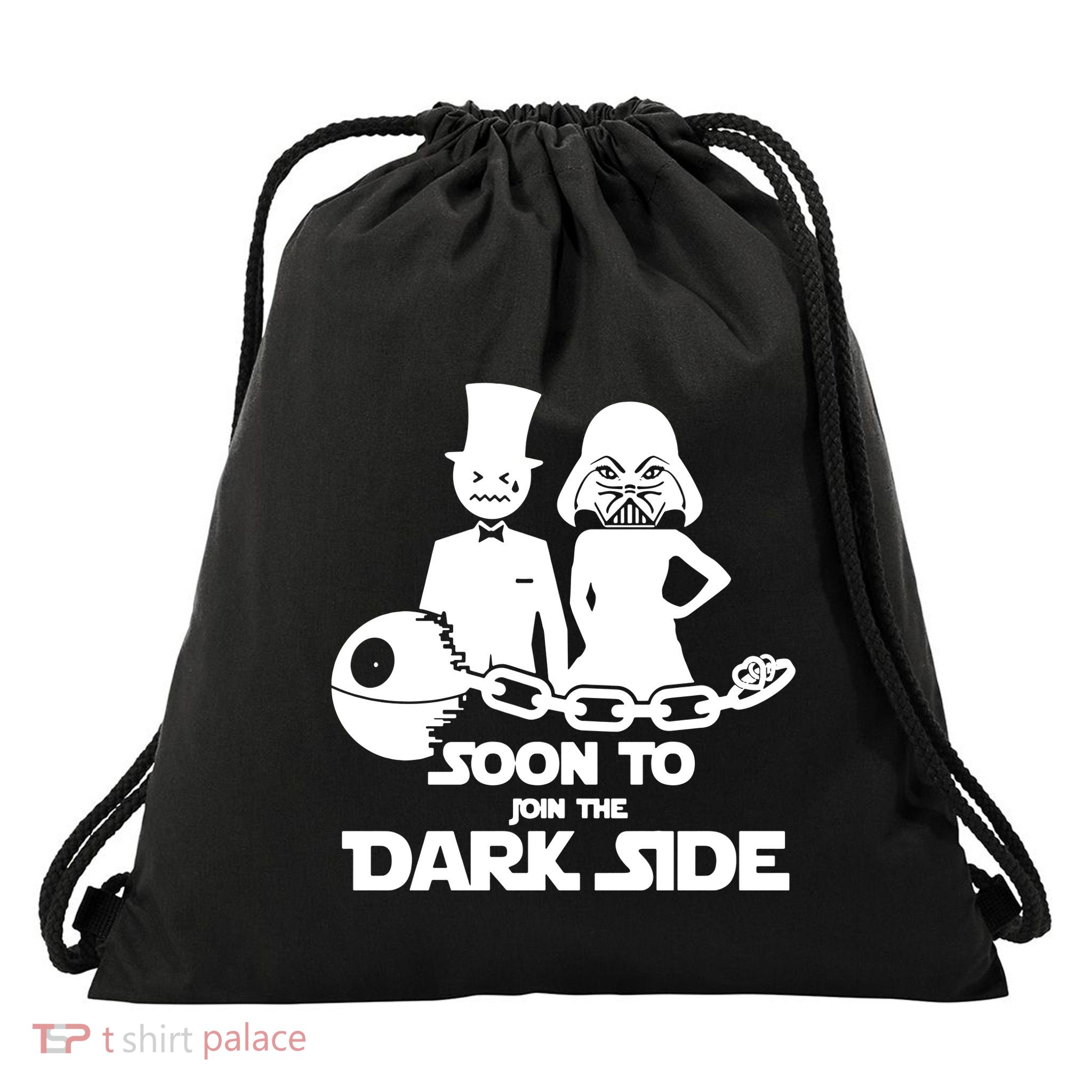 Soon To Join The Dark Side Drawstring Bag