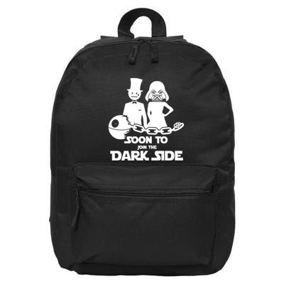 Soon To Join The Dark Side 16 in Basic Backpack