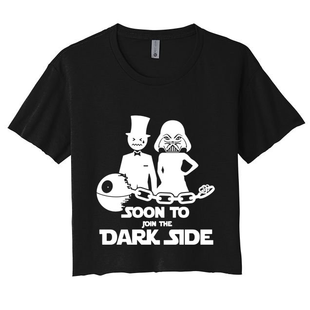 Soon To Join The Dark Side Crop Top
