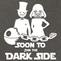 Soon To Join The Dark Side Cotton Canvas Backpack