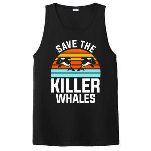 Save The Killer Whales Orca Gift PosiCharge Competitor Tank