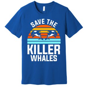 Save The Killer Whales Orca Gift Premium T-Shirt