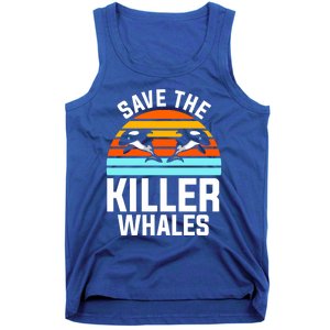 Save The Killer Whales Orca Gift Tank Top