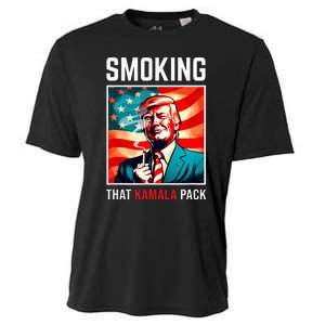 Smoking That Kamala Pack Trump 2024 Election Win Cooling Performance Crew T-Shirt