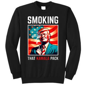 Smoking That Kamala Pack Trump 2024 Election Win Sweatshirt