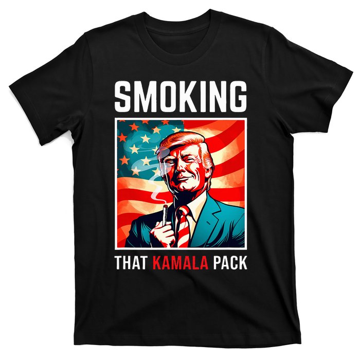 Smoking That Kamala Pack Trump 2024 Election Win T-Shirt