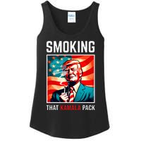 Smoking That Kamala Pack Trump 2024 Election Win Ladies Essential Tank