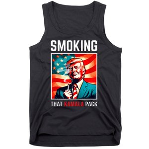 Smoking That Kamala Pack Trump 2024 Election Win Tank Top