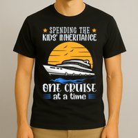 Spending The Kids Inheritance One Cruise At A Time T-Shirt