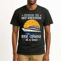 Spending The Kids Inheritance One Cruise At A Time Tall T-Shirt