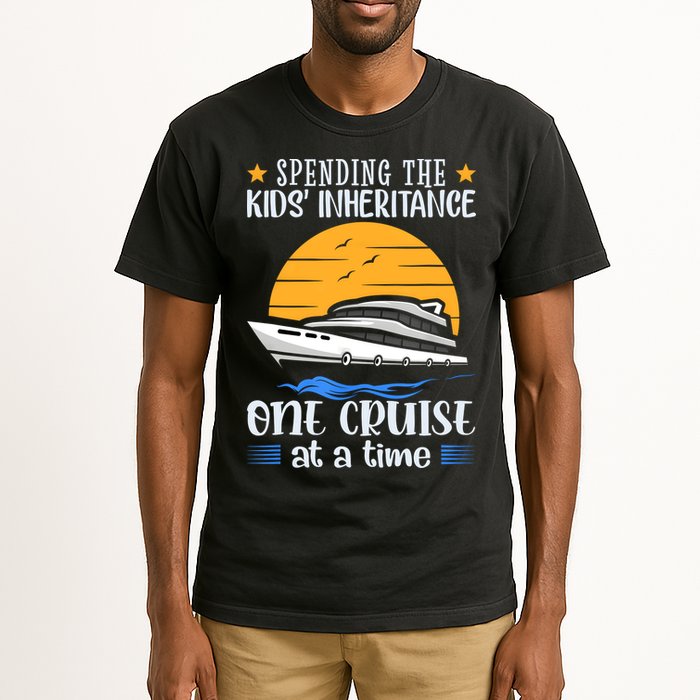 Spending The Kids Inheritance One Cruise At A Time Tall T-Shirt