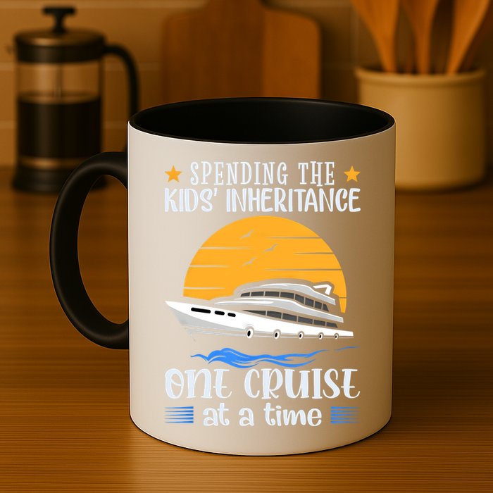 Spending The Kids Inheritance One Cruise At A Time Mug