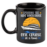 Spending The Kids Inheritance One Cruise At A Time 11oz C Handle Ceramic Mug
