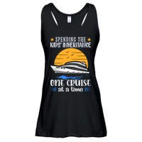 Spending The Kids Inheritance One Cruise At A Time Ladies Essential Flowy Tank