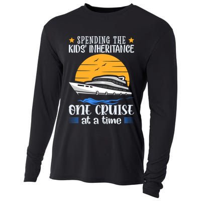 Spending The Kids Inheritance One Cruise At A Time Cooling Performance Long Sleeve Crew