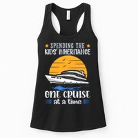 Spending The Kids Inheritance One Cruise At A Time Womens Tank Top