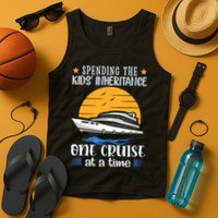 Spending The Kids Inheritance One Cruise At A Time Tank Top