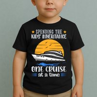 Spending The Kids Inheritance One Cruise At A Time Toddler T-Shirt