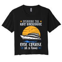 Spending The Kids Inheritance One Cruise At A Time Crop Top