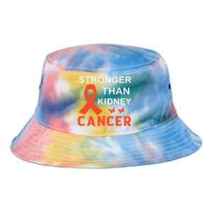 Stronger Than Kidney Cancer Breast Cancer Awareness Tie Dye Newport Bucket Hat