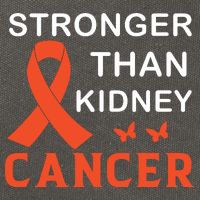 Stronger Than Kidney Cancer Breast Cancer Awareness Cotton Canvas Backpack