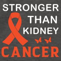 Stronger Than Kidney Cancer Breast Cancer Awareness Vector Backpack