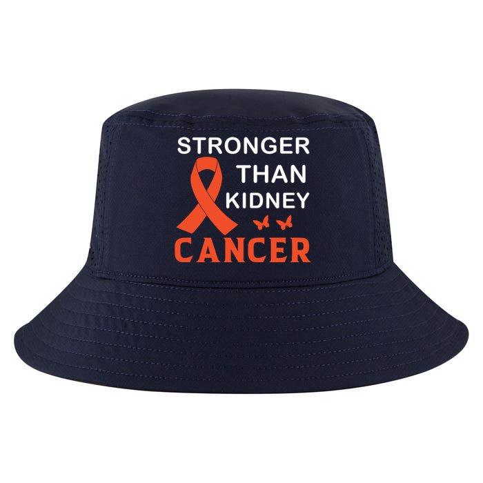 Stronger Than Kidney Cancer Breast Cancer Awareness Cool Comfort Performance Bucket Hat