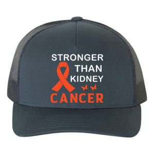 Stronger Than Kidney Cancer Breast Cancer Awareness Yupoong Adult 5-Panel Trucker Hat