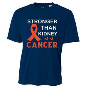 Stronger Than Kidney Cancer Breast Cancer Awareness Cooling Performance Crew T-Shirt