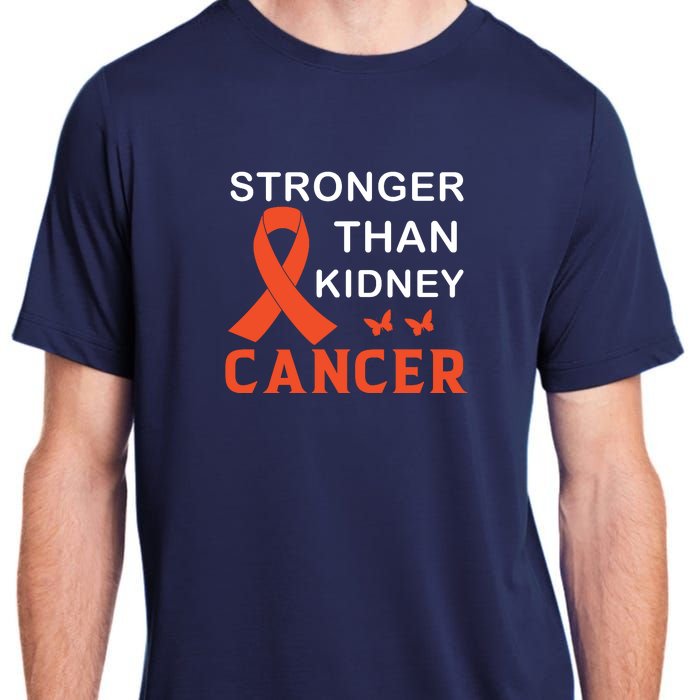 Stronger Than Kidney Cancer Breast Cancer Awareness Adult ChromaSoft Performance T-Shirt