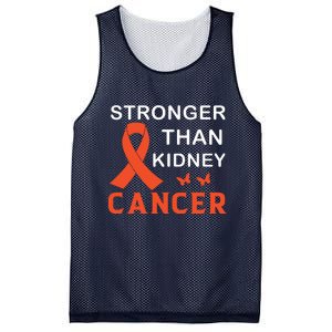 Stronger Than Kidney Cancer Breast Cancer Awareness Mesh Reversible Basketball Jersey Tank