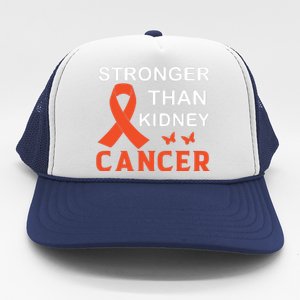 Stronger Than Kidney Cancer Breast Cancer Awareness Trucker Hat